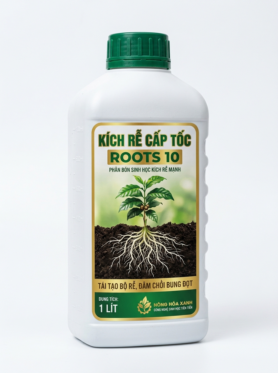 KÍCH RỄ CẤP TỐC ROOTS 10